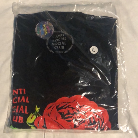 Anti Social Club Shirt. Brand New - Picture 3 of 4